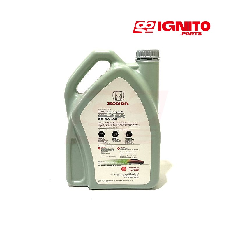 Honda Silver SP 5W-30 Semi Synthetic Engine Oil (4L) - Image 2