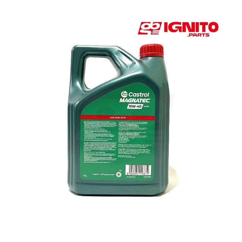 Castrol Magnatec SAE 10W-40, API SP Semi Synthetic Engine Oil (4L) - Image 2