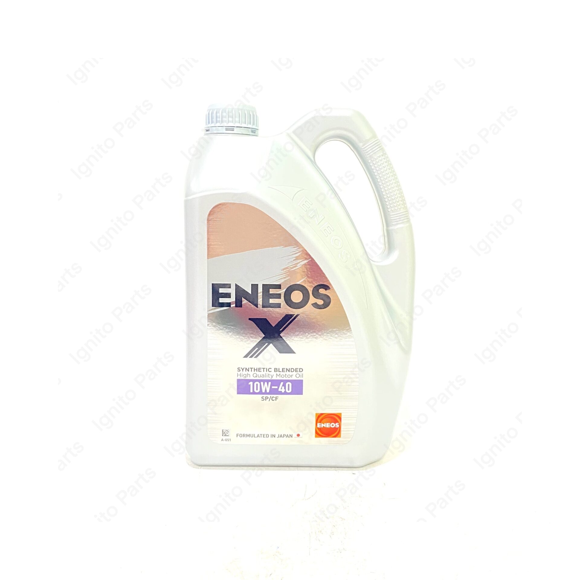 Eneos X 10W-40, API SP/CF Synthetic Blended Engine Oil (4L)
