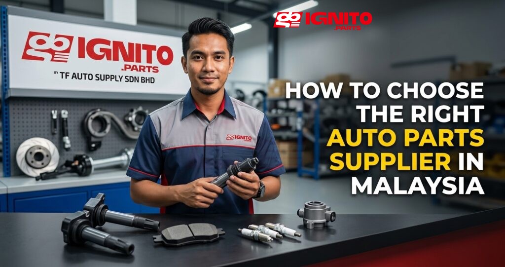 Auto parts supplier in Malaysia for workshops and garages